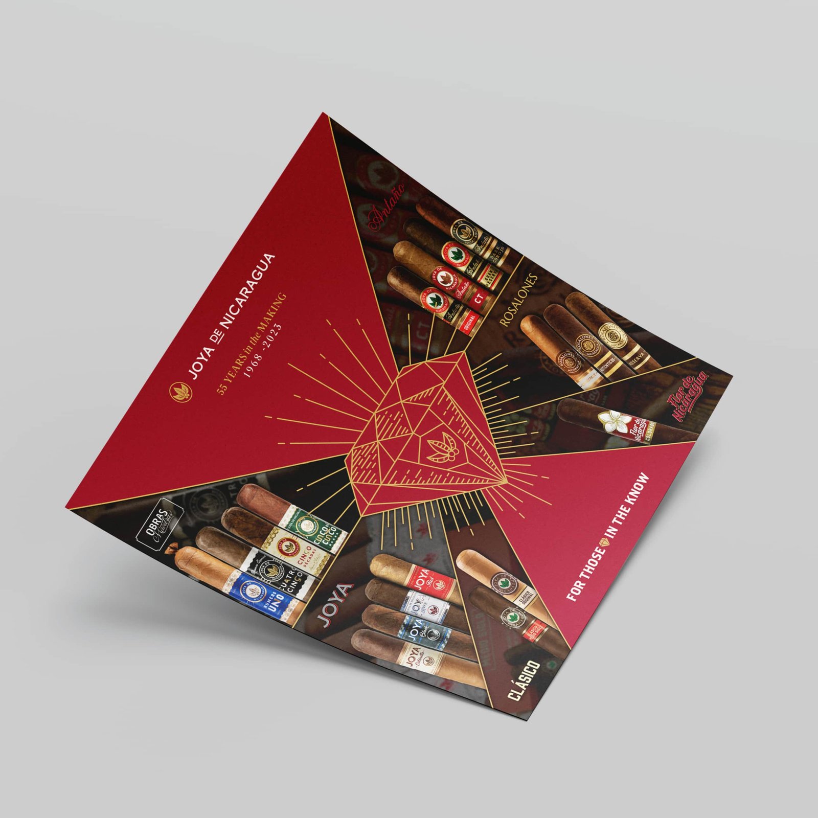 graphic design for cigar poster