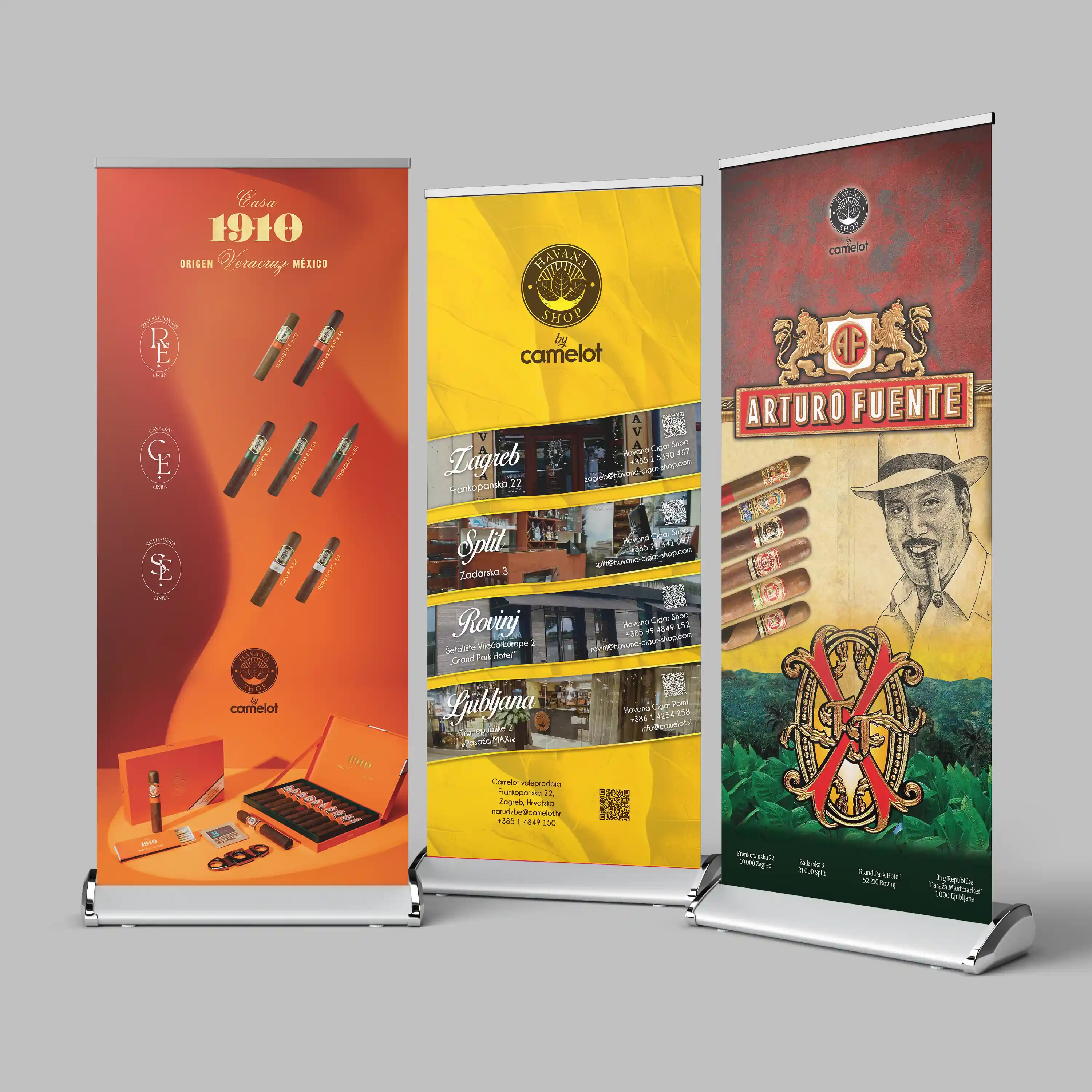 graphic designs for roll up banners