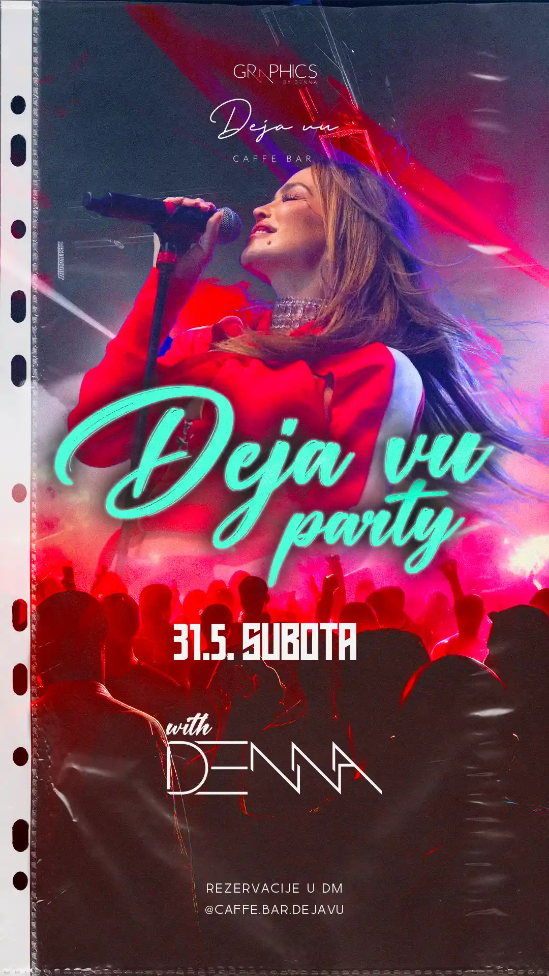 party invitation leaflet design